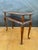Elegant console table crafted in the Louis XV style, featuring graceful cabriolé legs and finely carved details. The apron...