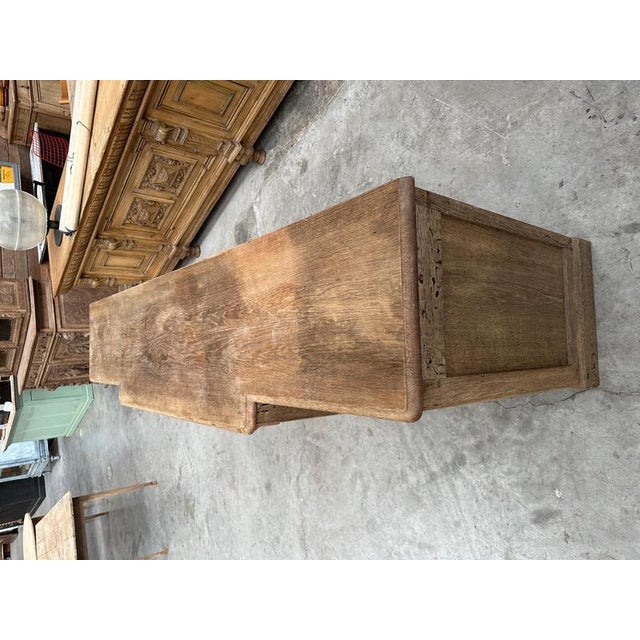 19th Century Solid Oak Sideboard For Sale - Image 10 of 14