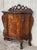 Pair of Carved and Marquetry Nightstands with Two Doors and Hidden Drawer For Sale - Image 18 of 18