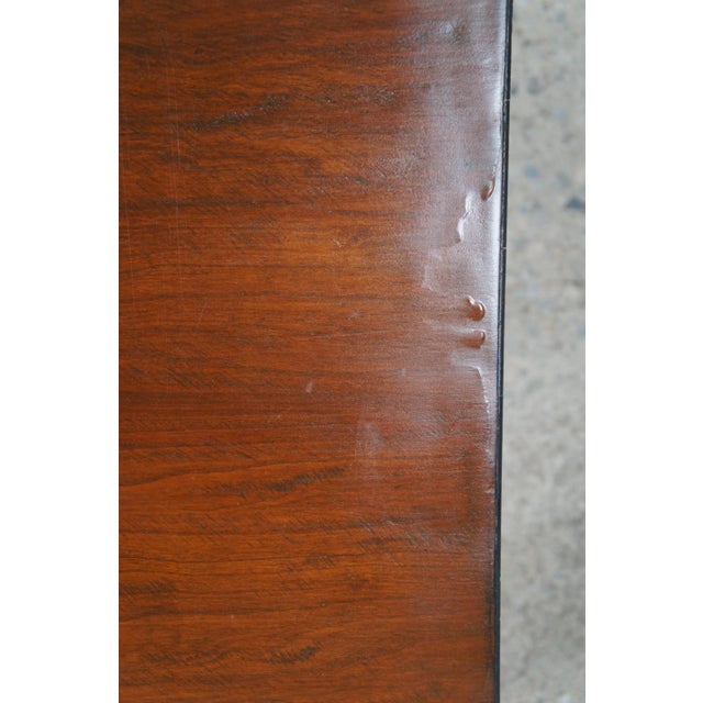 Mid 20th Century Mid Century Modern Sculptural Oak Scandanavian Slat Coffee Table For Sale - Image 10 of 13
