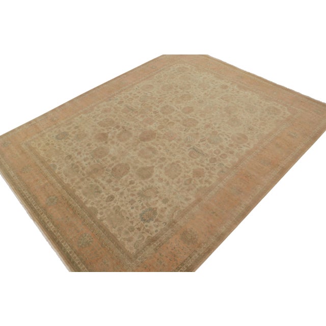 Handknotted in luxurious wool, this 12x15 contemporary rug from our Modern Classics collection is particularly inspired by...