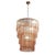 Pink Listello Chandelier in Pink and Smoked Murano Glass by Paolo Venini, 1960s For Sale - Image 8 of 8