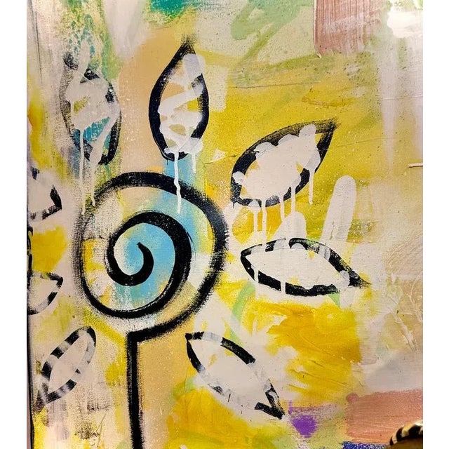 Contemporary Andrew Baptiste, It's All Love, 2024, Mixed Media For Sale - Image 3 of 6