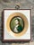 Portraiture Vintage German Hand-Painted Portrait For Sale - Image 3 of 12