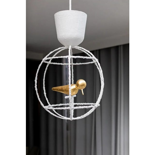 Contemporary Colombe D'or Lamp by Mathieu Challieres For Sale - Image 3 of 10