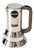 Italian Moka Coffee Maker in Stainless Steel by Richard Sapper for Alessi, 1980s For Sale