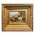 Friederich Voltz -Cows in a Farm Landscape- 19th Century Oil Painting For Sale