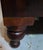 Wood Antique Circa 1845 American Classical Bookmatched Crotch Black Walnut Chest of Drawers With Turned Bun Feet For Sale - Image 7 of 16