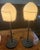 These VeArt table lamps are vintage Italian pieces, dating from the 1970s. They feature a distinctive Space Age design...