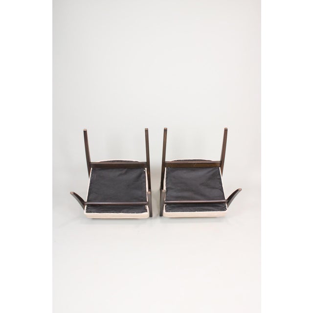 1970s Set of 4 Attributed to Harvey Probber Armchairs For Sale In Boston - Image 6 of 11