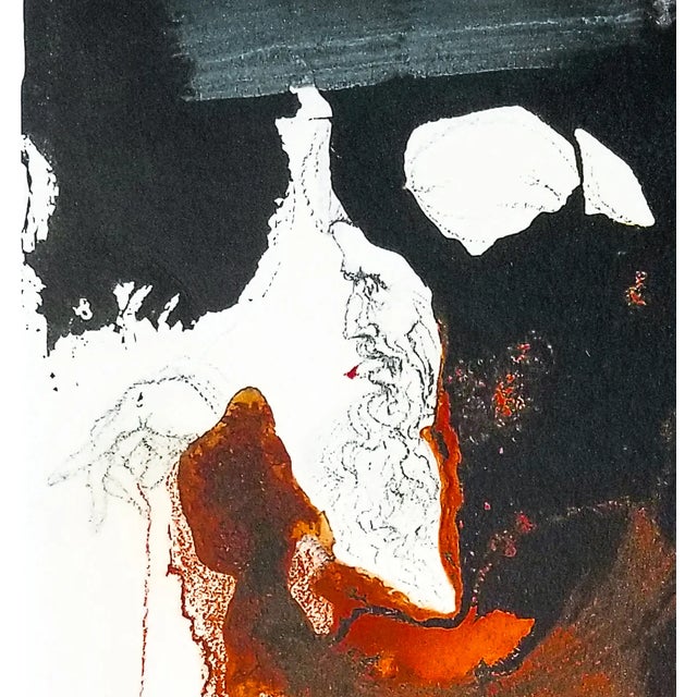 Color lithograph "Trulla Caementarii in Manu Domini" (A Mason's Trowel in the Lord's Hand, Amos Chapter 17) from Salvador...