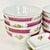 We love the color Cerise and it’s a great choice for this set of Rice Bowls and Sauce Cups. The set of 8 pieces feature a...