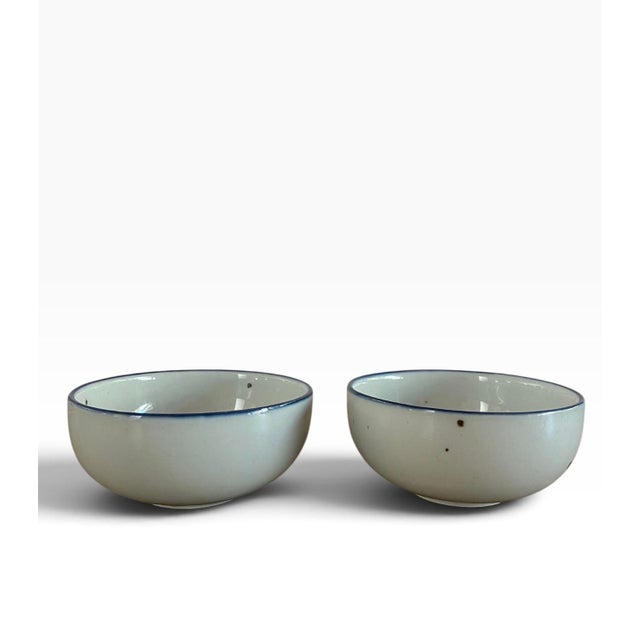 An exceptionally rare find for collectors of Scandinavian modern dinnerware! This listing is for a beautiful, matching...