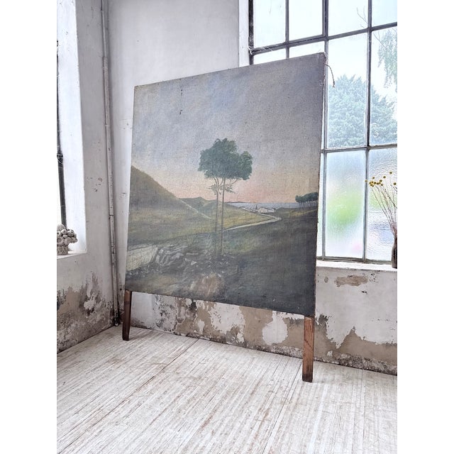 Landscape Composition, 1950, Oil Painting on Canvas For Sale - Image 4 of 18