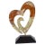 Mid 20th Century Onyx Heart Sculpture For Sale In Los Angeles - Image 6 of 6
