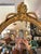 Italian Giltwood Oval Antique Mirror For Sale In Philadelphia - Image 6 of 18