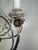 Charcoal Iron Chandelier With Distressed Whitewash Finish by Miamar Home For Sale - Image 8 of 12