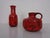 1960s Red Lava Ceramic Vases from Gräflich Ortenburg, 1960s, Set of 2 For Sale - Image 5 of 18