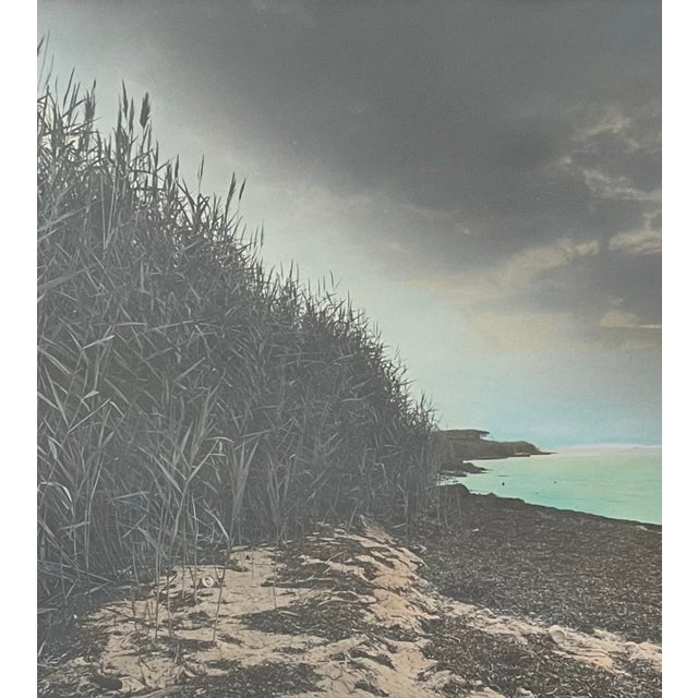 Contemporary Vintage Art Photo Waterscape Coastline Signed 1980s For Sale - Image 3 of 6