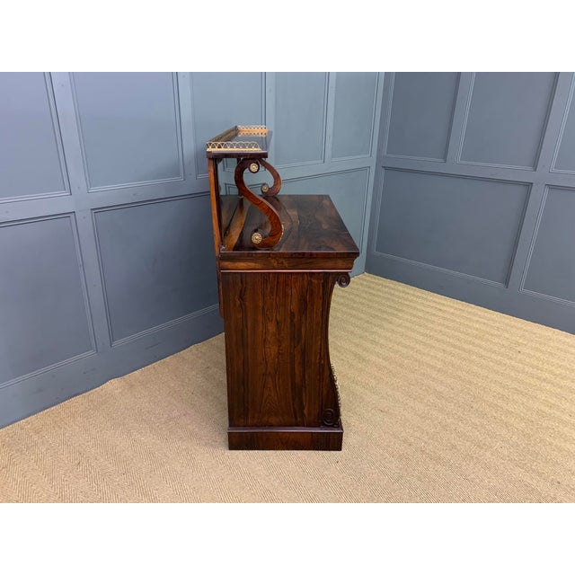 Antique Regency Rosewood Chiffonier, 1820 For Sale - Image 9 of 18