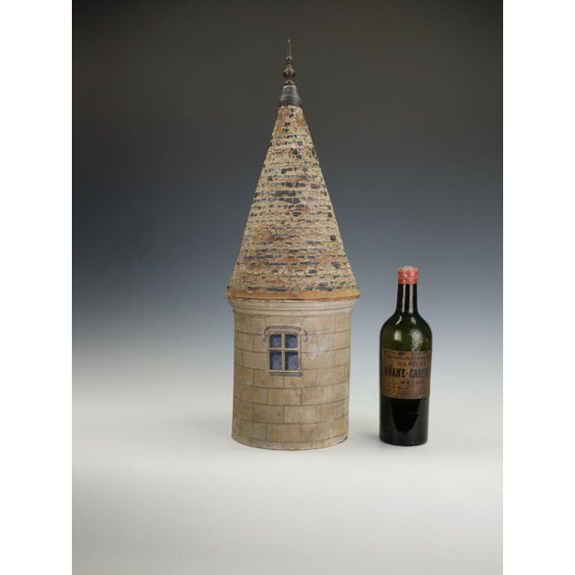 Antique 19th Century French Architectural Model of a Château Turret, 1860 For Sale - Image 3 of 17