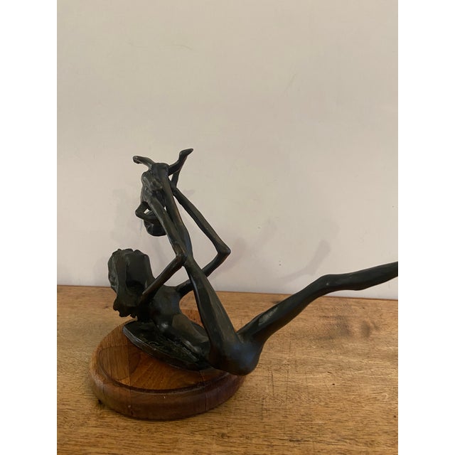 1990s Vintage Don Carlon Bronze Sculpture For Sale - Image 10 of 11