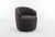 Not Yet Made - Made To Order Cozy Swivel Barrel Chair, Modern Boucle Lounge Seating, Compact Accent Furniture For Sale - Image 5 of 17