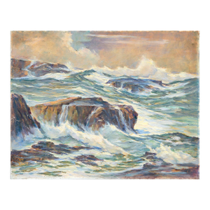 Mid Century Seascape - "The Coming Storm" by Ray Radliff