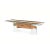 Tempered Glass & Oak Venezia Dining Table from VGnewtrend For Sale - Image 6 of 6