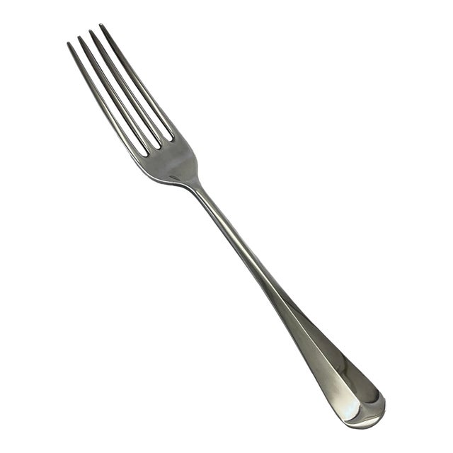 1980s Silver Dessert/Salad Fork, Rattail. For Sale