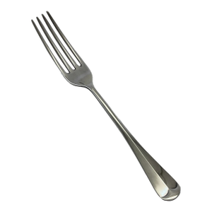 1980s Silver Dessert/Salad Fork, Rattail.