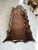 Chocolate Japanese Ikebana Wabi-Sabi Bamboo Carved Basket For Sale - Image 8 of 15