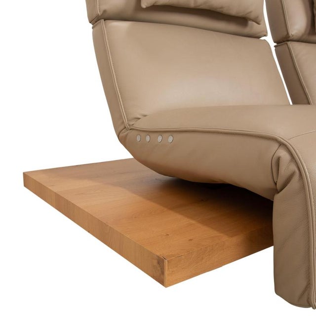 Free Motion Etino Two-Seater Sofa in Leather from Koinor For Sale - Image 13 of 18