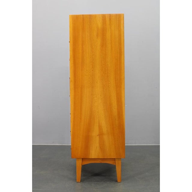 Mid-Century Maple Chest of Drawers, Czechoslovakia, 1960s For Sale - Image 13 of 17