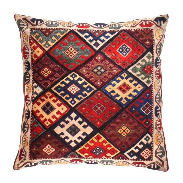 Contemporary Traditional Velvet Pillow For Sale - Image 4 of 4