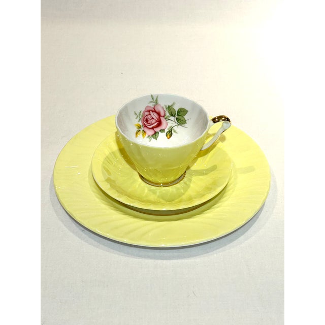 6 Sets of Vintage Tea Cups, Saucers, and Plates For Sale - Image 17 of 18