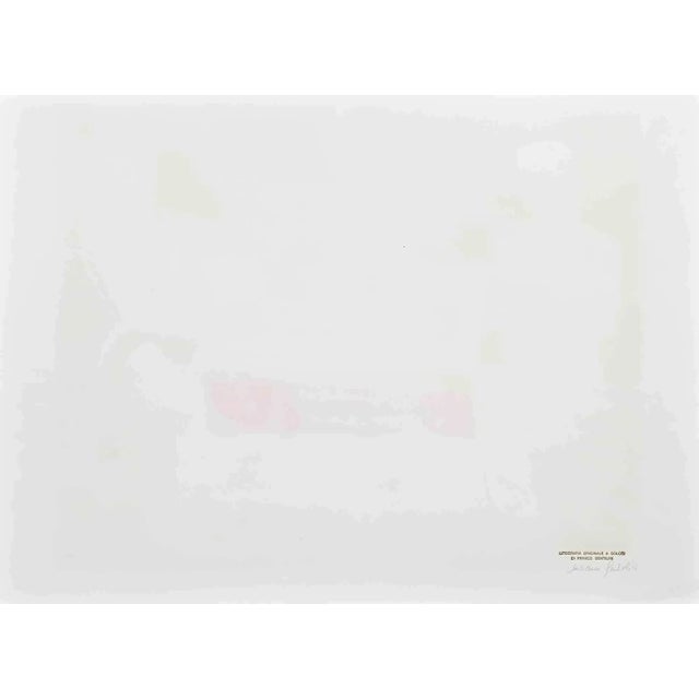 The Dinner is a Lithograph realized by Franco Gentilini (Italian Painter, 1909-1981), in the 1970s. The state of...