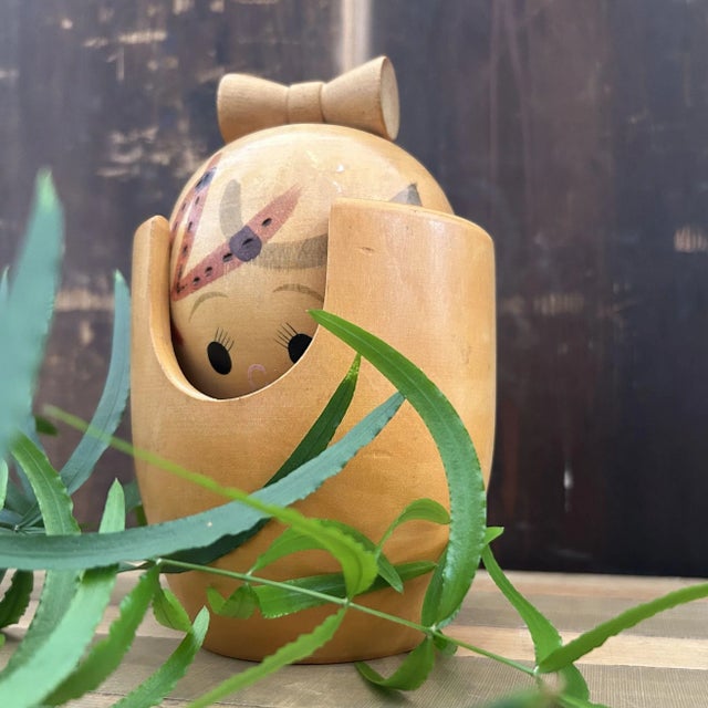 Vintage Kokeshi by Harumasa Tanaka, 1960s For Sale - Image 6 of 13