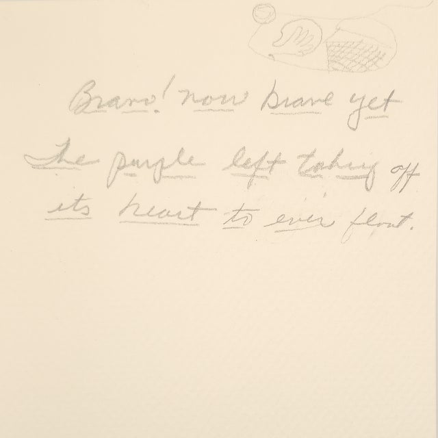The Hearts That Left Their Purple - Eva Bouzard-Hui, C. 1996 For Sale - Image 9 of 12