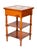 Charles X Walnut and Marble Drinks Table or Rafraichissoire For Sale - Image 4 of 13