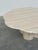 French Sculptural Travertine Flower Coffee Table, 1980s For Sale - Image 15 of 16