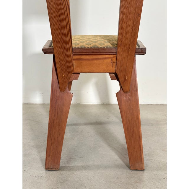 Larch Wood Chairs, 1930s, Set of 2 For Sale - Image 15 of 18