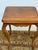 Design Plus Gallery presents a Pine Wood Side Table in the French Country Style. The table has exaggerated cabriolet legs...