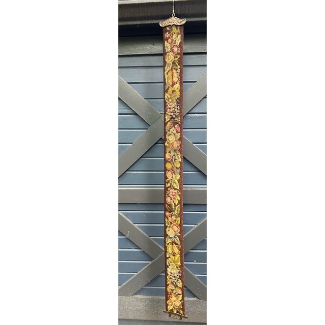 Victorian Needlepoint Bell Pull For Sale - Image 9 of 9