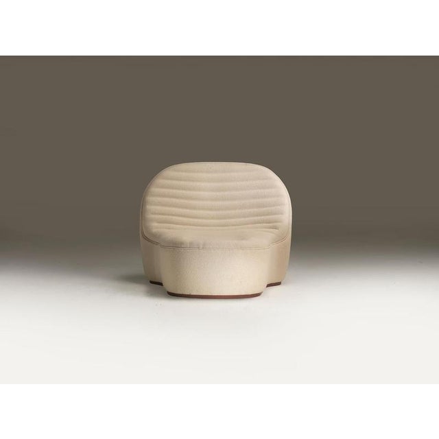 Cream Emma Lounge Chair by Haymann Editions For Sale - Image 8 of 8