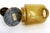 Metal Large Swedish Model L-102/32 Claudia Candlesticks in Brass and Tinted Glass by Hans-Agne Jakobsson for Markaryd, 1960s, Set of 3 For Sale - Image 7 of 9