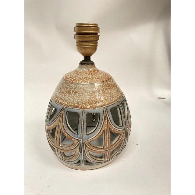 Vallauris Ceramic Lamp, 1970s For Sale - Image 4 of 7