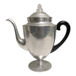 Mid-Century Aluminum Coffee Server
