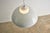 Minimalist White Metal Pendant with Ribbed Glass Top from Metalarte, 1980s For Sale - Image 9 of 12