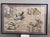 1960s Japanese Yuzen Paper Art Panel - Court Princesses & Cherry Blossoms For Sale In Tampa - Image 6 of 9